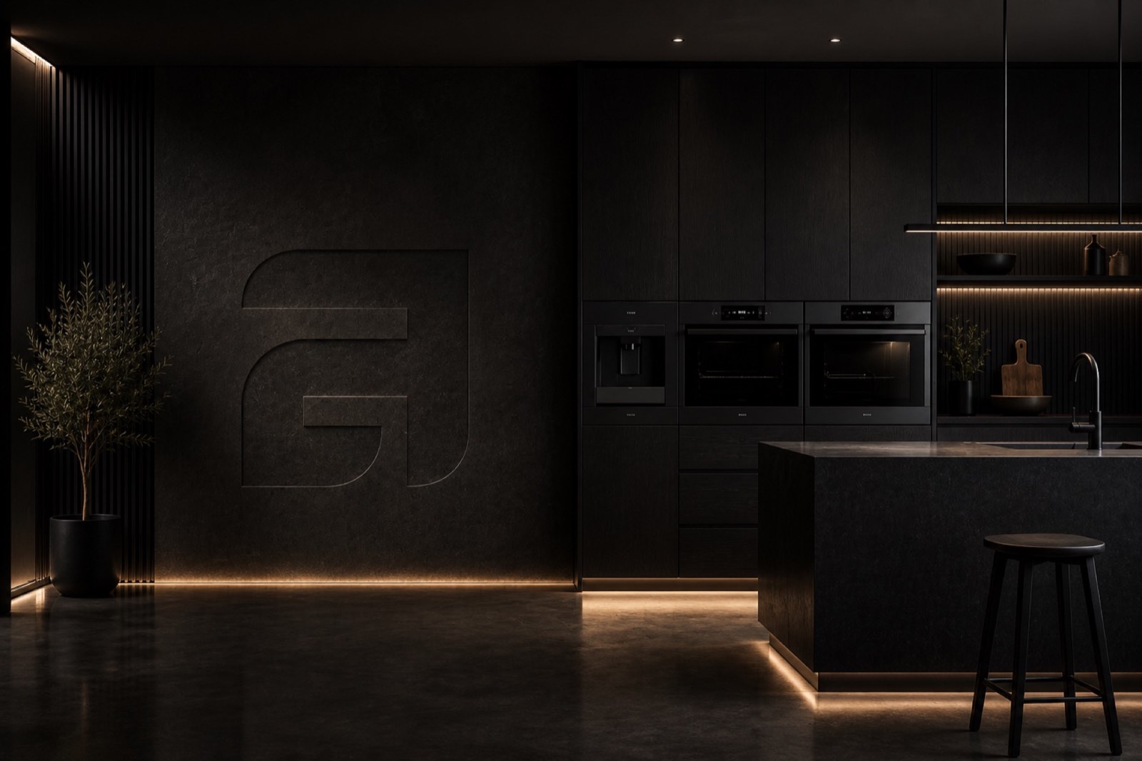 ASKO kitchen with premium built-in appliances