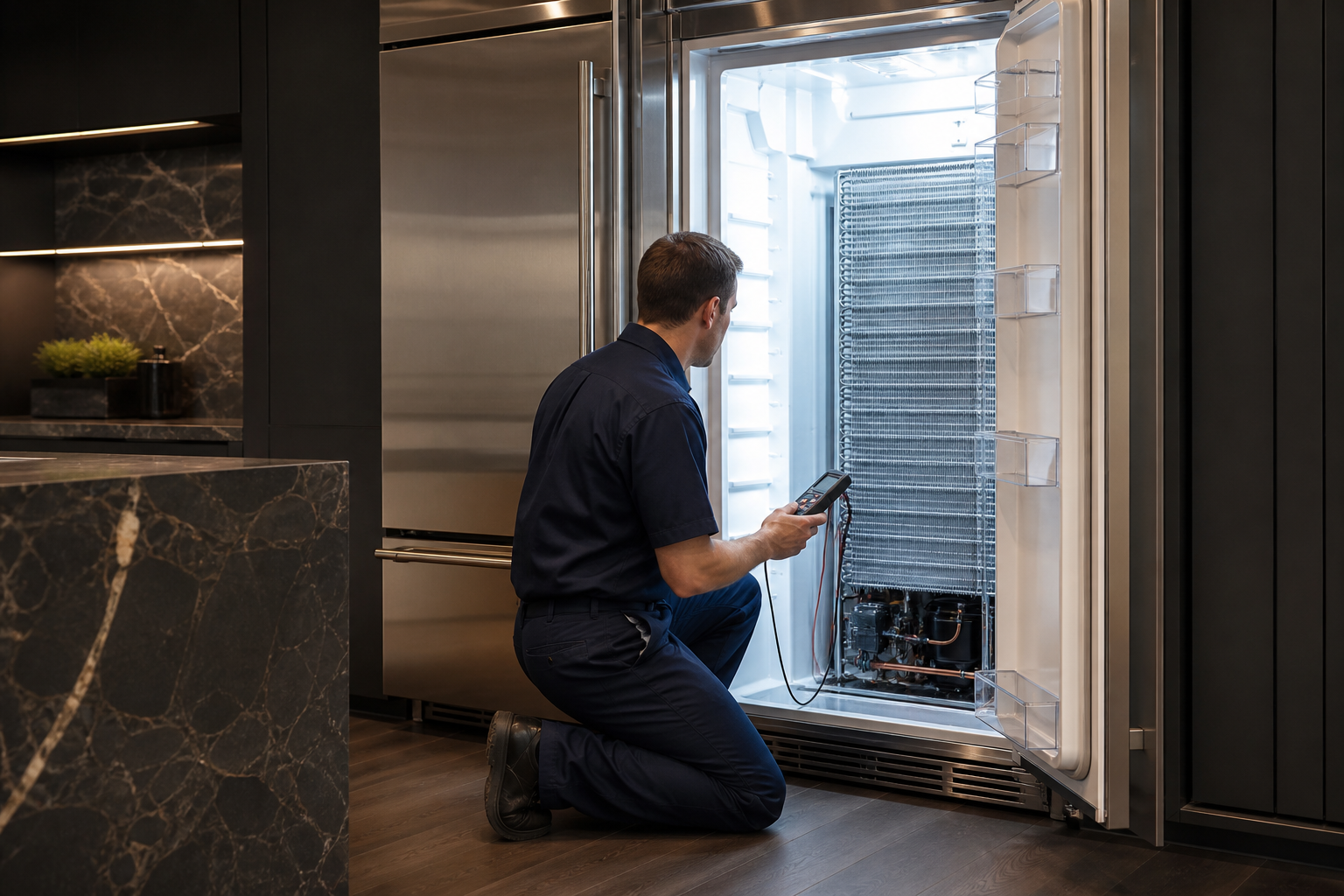Refrigerator error-code reference